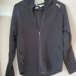 Puma Black Zip-Up